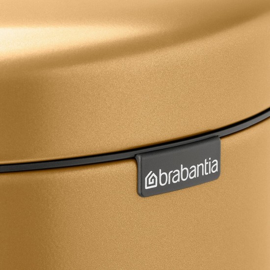 Кош за смет с педал Brabantia NewIcon 30L, Warm Gold