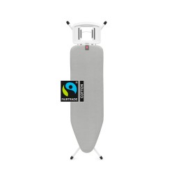 Маса за гладене Brabantia B 124x38cm с масивна поставка за ютия, Metallised