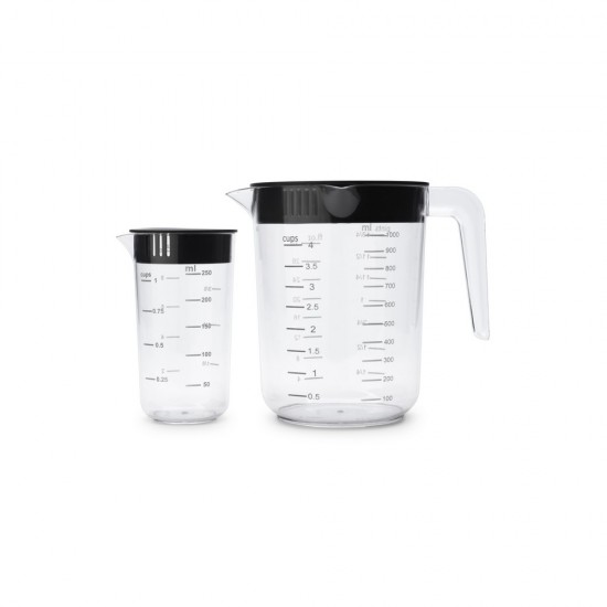 Комплект мерителни кани Brabantia Tasty+ Dark Grey 2 броя