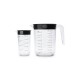 Комплект мерителни кани Brabantia Tasty+ Dark Grey 2 броя