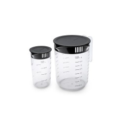 Комплект мерителни кани Brabantia Tasty+ Dark Grey 2 броя