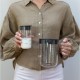 Комплект мерителни кани Brabantia Tasty+ Dark Grey 2 броя