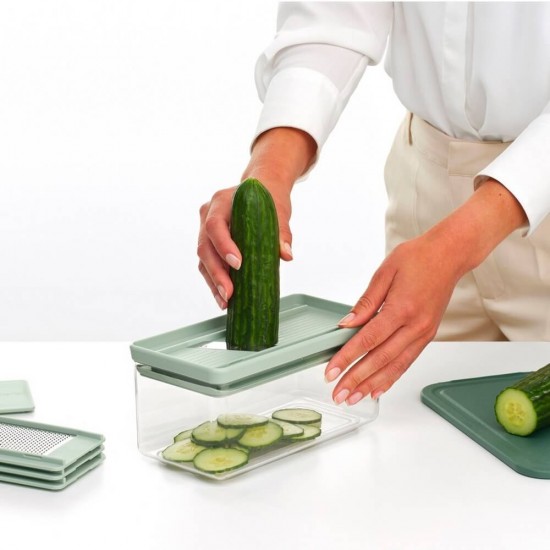 Ренде мултифункционално с кутия Brabantia Tasty+ Jade Green