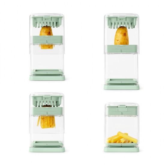 Резачка за картофи Brabantia Tasty+ Jade Green Резачка за картофи Brabantia Tasty+ Jade Green