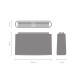 Комплект дъски за рязане с поставка Brabantia Tasty+ Dark Grey 4 броя