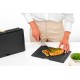 Комплект дъски за рязане с поставка Brabantia Tasty+ Dark Grey 4 броя
