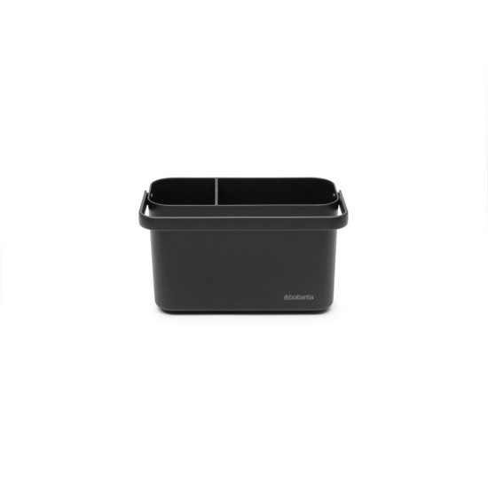 Кутия за аксесоари за почистване с дръжка Brabantia SinkSide Dark Grey