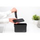 Кутия за аксесоари за почистване с дръжка Brabantia SinkSide Dark Grey