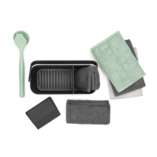 Комплект за почистване Brabantia SinkSide Dark Grey