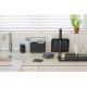 Комплект лопатка с четка за почистване Brabantia SinkSide Dark Grey