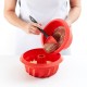 Форма за печене Lekue Ø22cm, силиконова, за кекс, дълбока Форма за печене Lekue Ø22cm, силиконова, за кекс, дълбока