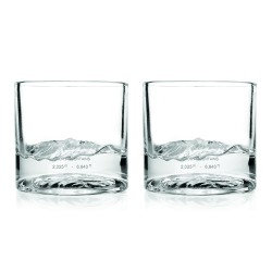 Комплект чаши за уиски LIITON Smoky Mountain 230ml 2 броя