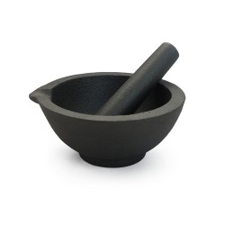 Хаванче за подправки с чукало  Luigi Ferrero Tika FR-1364 13x6.5cm, чугун