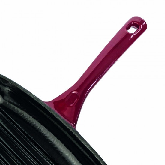 Тиган грил Luigi Ferrero Opera FR-2752 27x27cm, eмайлиран чугун