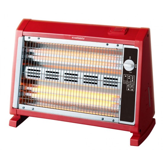 Печка кварцова Termomax TR416, 1600W, 4 тръби, вентилатор, овлажнител