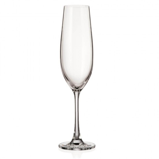 Чаша за шампанско Bohemia Royal Sarah 260ml, 2 броя Чаша за шампанско Bohemia Royal Sarah 260ml, 2 броя