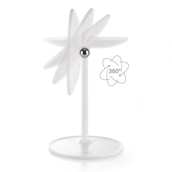 LED козметично огледало за грим Luigi Ferrero FR-805M, квадрат, 20x20 cm