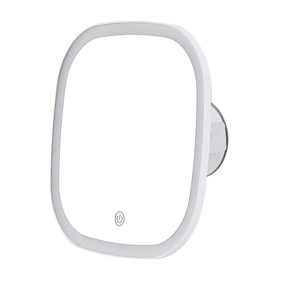 LED козметично огледало за грим Luigi Ferrero FR-805M, квадрат, 20x20 cm