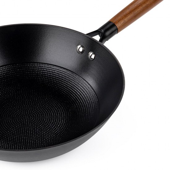 Уок тиган Luigi Ferrero Tika FR-2855WH 28x8cm, лек чугун