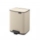 Кош за смет Brabantia Bo Pedal 7L, Soft Beige