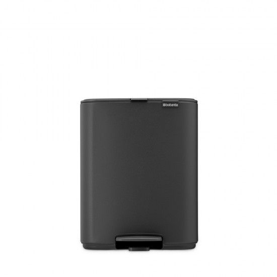 Кош за смет Brabantia Bo Pedal 12L, Mineral Infinite Grey