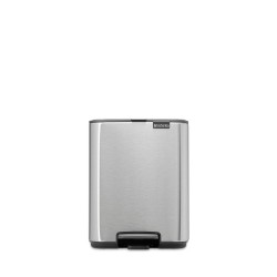 Кош за смет Brabantia Bo Pedal 7L, Matt Steel Fingerprint Proof