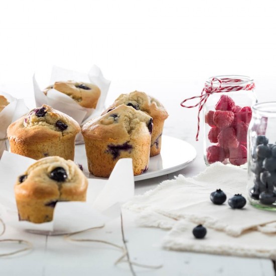 Форма за печене Lekue 30x17.5xH3.5cm, силиконова, за мъфини