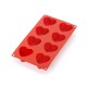 Форма за печене Lekue 30x17.5xH3.4cm, силиконова, за мъфини-сърце