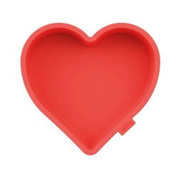Форма за печене Lekue 24.2x22.9xH4.4cm, силиконова, за блат-сърце