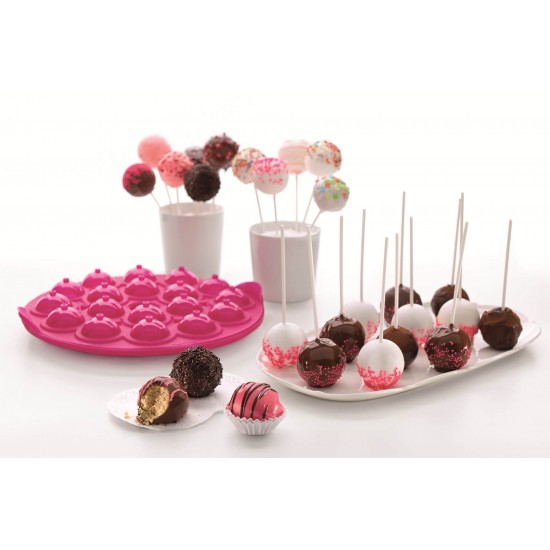 Форма за печене Lekue Ø25xH4.3cm, силиконова, за кейк попс