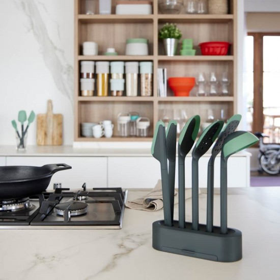 Комплект прибори за готвене Lekue 6 части с поставка