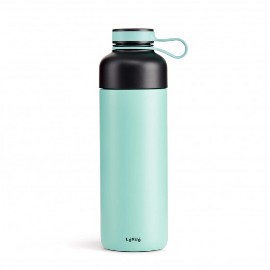 Термо бутилка с вграден филтър Lekue On The Go Turquoise 500ml