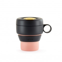 Чаша сгъваема Lekue On The Go Coral 350ml