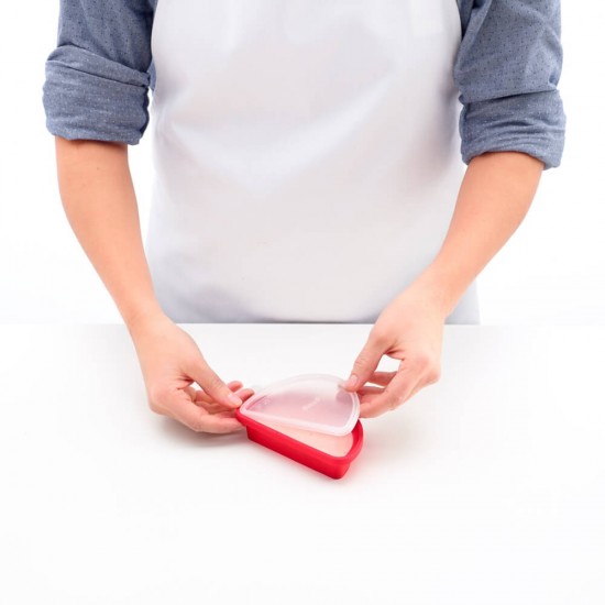 Комплект форми за сладолед на клечка Lekue 4 броя, плодове