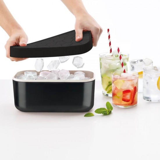 Кутия за приготвяне и съхраняване на лед Lekue Black