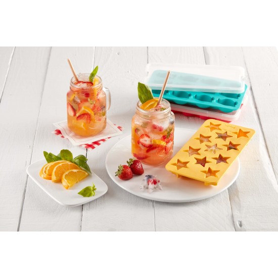 Форма за лед с капак Lekue, звезди