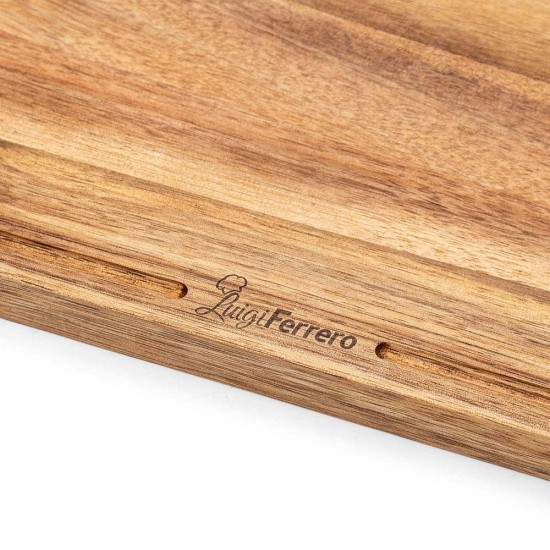Дъска за рязане Luigi Ferrero Prima Acacia Special FR-3826 38x25.5x2 cm, акация