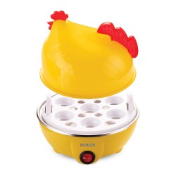 Уред за варене на яйца Muhler ME-277, 350W, 7 яйца, Chik, жълта