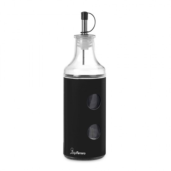 Бутилка за оцет и олио Luigi Ferrero Hanna FR-1443B 430ml, черна