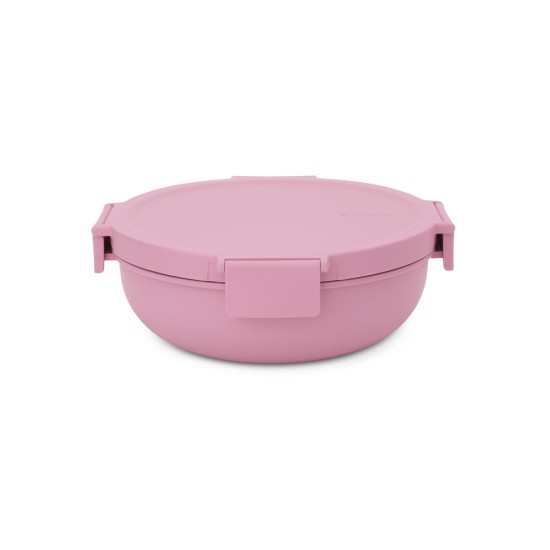 Купа за салата Brabantia Make&Take 1.3L, Lilac Pink