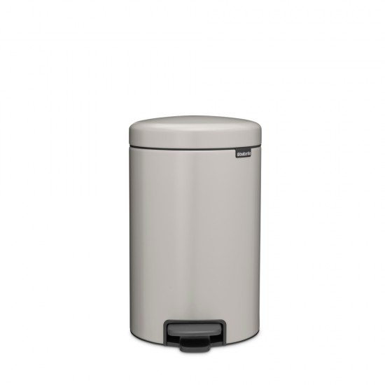 Кош за смет с педал Brabantia NewIcon 12L, Soft Grey