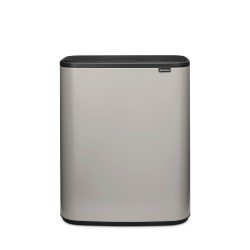 Кош за смет Brabantia Bo Touch 2x30L, Soft Grey