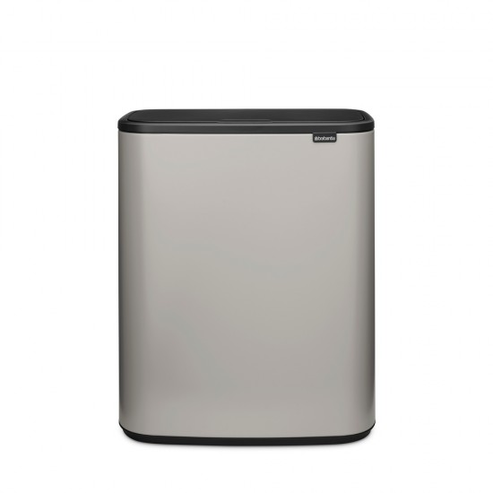 Кош за смет Brabantia Bo Touch 2x30L, Soft Grey