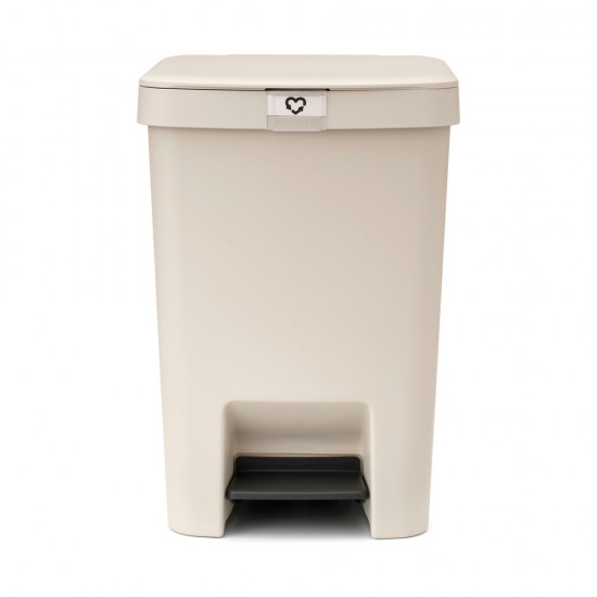 Кош за смет с педал Brabantia StepUp 25L, Soft Beige