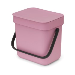Кош за смет за разделно събиране Brabantia Sort&Go 3L, Lilac Pink