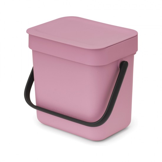 Кош за смет за разделно събиране Brabantia Sort&Go 3L, Lilac Pink
