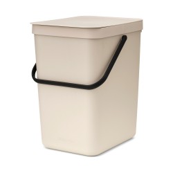 Кош за смет за разделно събиране Brabantia Sort&Go 25L, Soft Beige