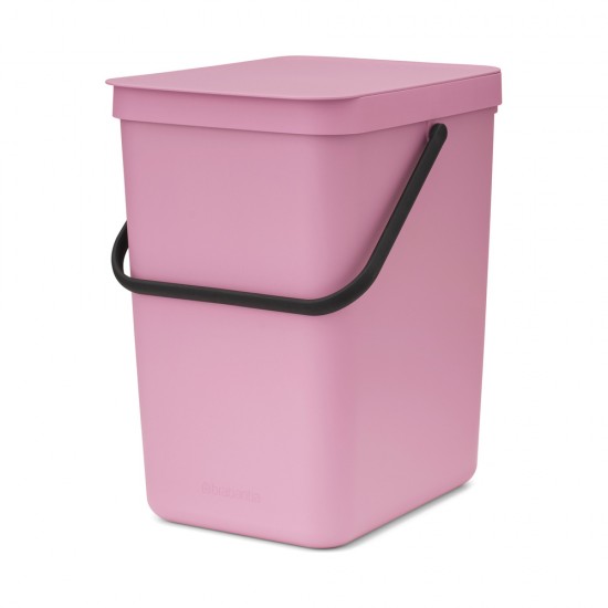 Кош за смет за разделно събиране Brabantia Sort&Go 25L, Lilac Pink