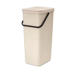 Кош за смет за разделно събиране Brabantia Sort&Go 40L, Soft Beige
