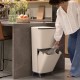 Кош за смет за разделно събиране Brabantia SortUp Hi 20+25L, Soft Beige
